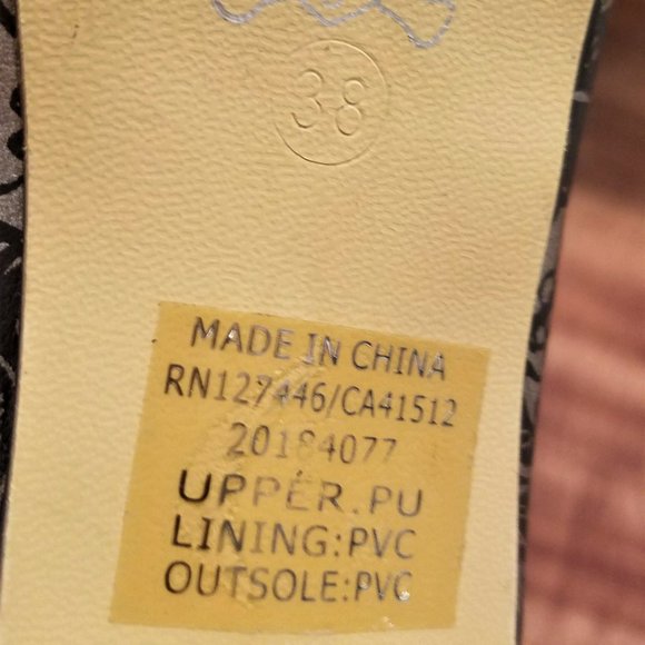 Iron Fist Pink Grey Black Fetish Heels Peep Toe 7 - Picture 14 of 15